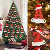 Christmas 26 Letter Hat Christmas Tree Decoration For Home 2023 Xmas Tree Ornament Gift Navidad Natal 2024