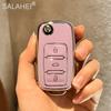 Новый чехол для дистанционного ключа автомобиля из ТПУ для Volkswagen VW Polo Golf Passat Tiguan Beetle Caddy T5 Up Eos Skoda Octavia Seat Leon Altea