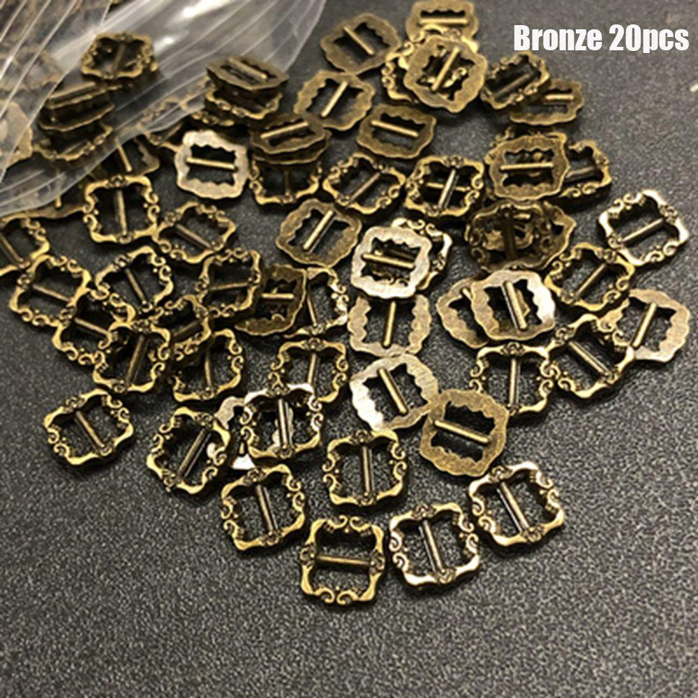 Girls Toys Diy Dolls Buckles Tri-glide Buckle Pattern Belt Buttons Doll Bags Accessories