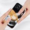 Чехол для телефона с чашкой кофе и вина для Apple iPhone 13 12 Mini 11 Pro XS Max X XR 8 7 6S 6 Plus SE 2020 5S 5, мягкий черный чехол из ТПУ