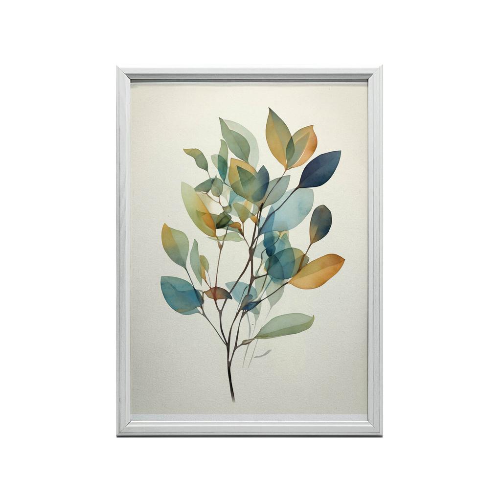 Eukaliptusowa Elegancja Eukaliptusowa Elegancja, 50X70 Cm, Bez Ramy, Płótno Premium Na Blejtramie