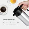 12V 750ML Car Heating Cup Stainless Steel Electric Kettle Water Coffee Milk Thermal Mug for Auto Car Winter Accessories