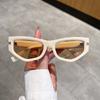 Vintage Cat Eye Sunglasses Men Women New In Fashion Irregular Gradient Eyewear Shades Luxury Brand Designer Sun Glasses