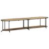 VidaXL Meuble TV 200x42x40 cm bois massif de manguier brut, banc TV, meuble hifi, console TV, buffet TV, meuble multimédia, 4013494