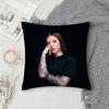 Наволочка с изображением певицы Young Miko, квадратная, двусторонняя печать, короткий плюш, чехол для диванной подушки, подушка для спальни
