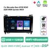 Autoradio Android 17 pour Mercedes Benz W169 W245 B200 W906 Sprinter W639 Carplay Auto Navigation Lecteur Multimédia Stéréo Vidéo