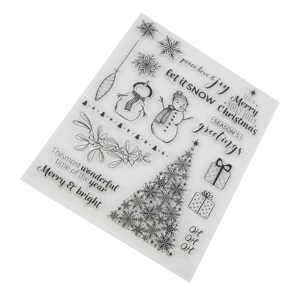 Transparent Stamp Safe Healthy Unique Clear Pattern Easy Convenient Wide Application Clear Stamp