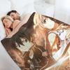 Sword Art Online 23 Плед аниме теплый для зимы Клетчатые Теплые Одеяла