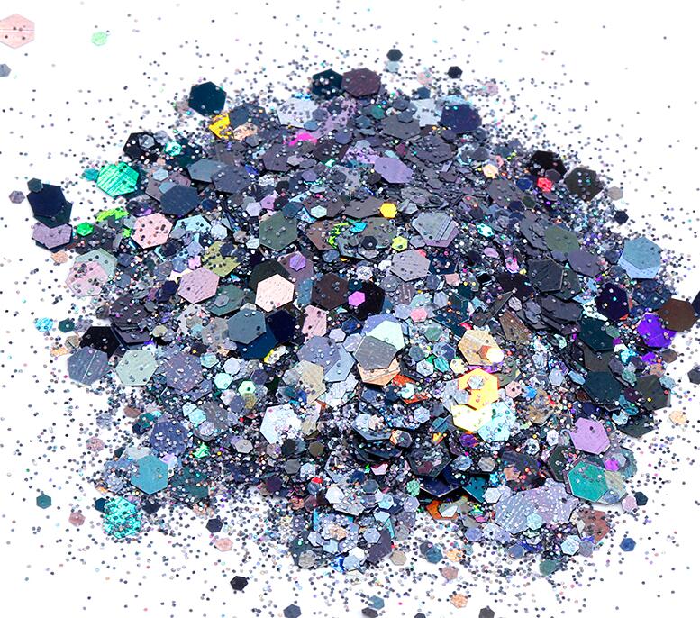 Multi-color Nail Sequins Nail Art Flake Nail Glitter Paillette Mixed Thin Shining 3D Stickers Manicure Make up DIY