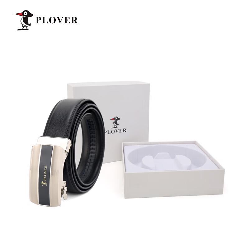 PLOVER Men's Automatic Buckle Leather Belt