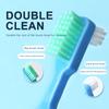 1Pcs Denture Cleaning Brush Deep Cleaning False Teeth Wash Reusable Brush Braces Descaling Brush Oral Care Tool