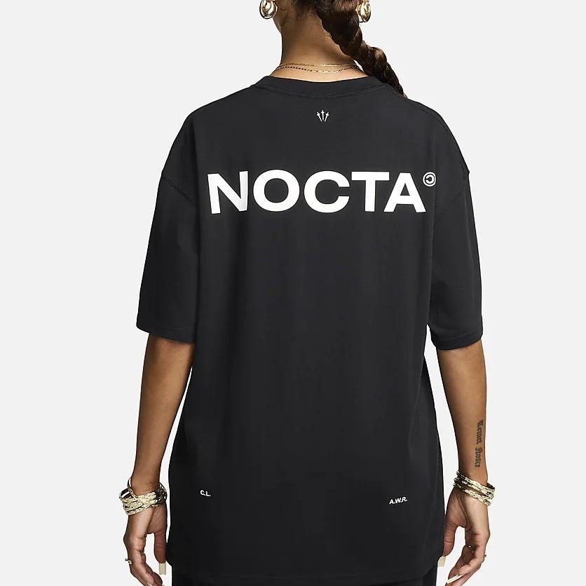 Nike x NOCTA Drake Max90 T-Shirt 'Black' Men's FN7664-010