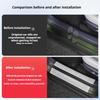 Car Threshold Strip Protective Sticker for Leapmotor B03X A10 Welcome Pedal Rear Protective Sticker Modification Car Accessories