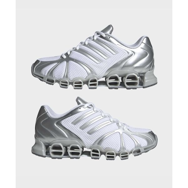 adidas Женские кроссовки Mega Ghostride Белый Металлик Серебристый Облачно-Белый Матовый Серебристый JQ0555
