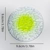 Acrylic Coaster Gradient Wave Design Cup Pads Heat-Resistant Round Table Mats for Drinks Decorative Kitchen Essentials