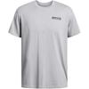 Solid Color Crew Neck Short Sleeve T-Shirt Men Tops Gray 1382831-011
