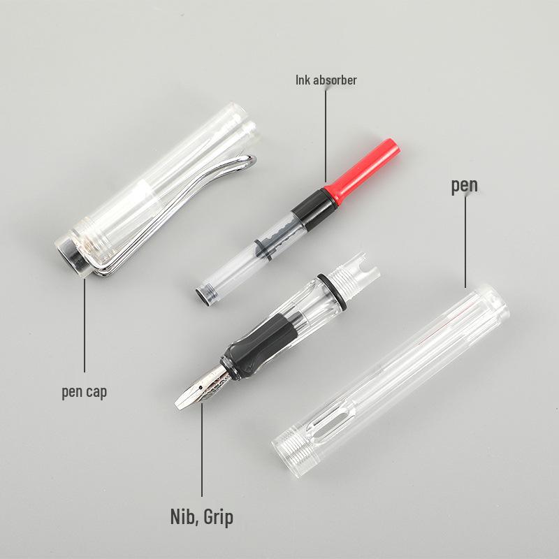 Parallel Duckbill Nib Gothic Art Pen: English & Tibetan Calligraphy Fountain Pen