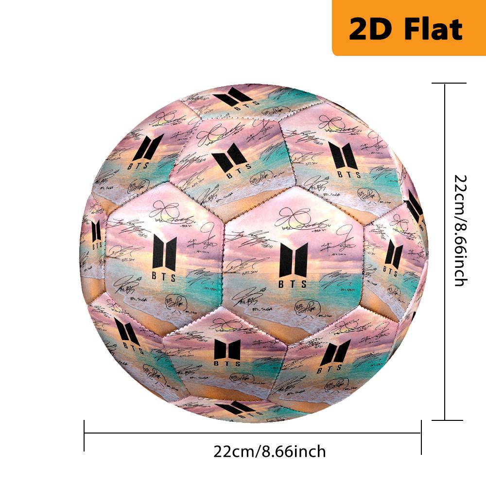 Harmony Diversity: BTS's Global Journey football Suitable for both training and competition No. 5 football Very elastic