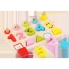 Number Wooden And Shape Matching Board Children Puzzle Toy For Early Education