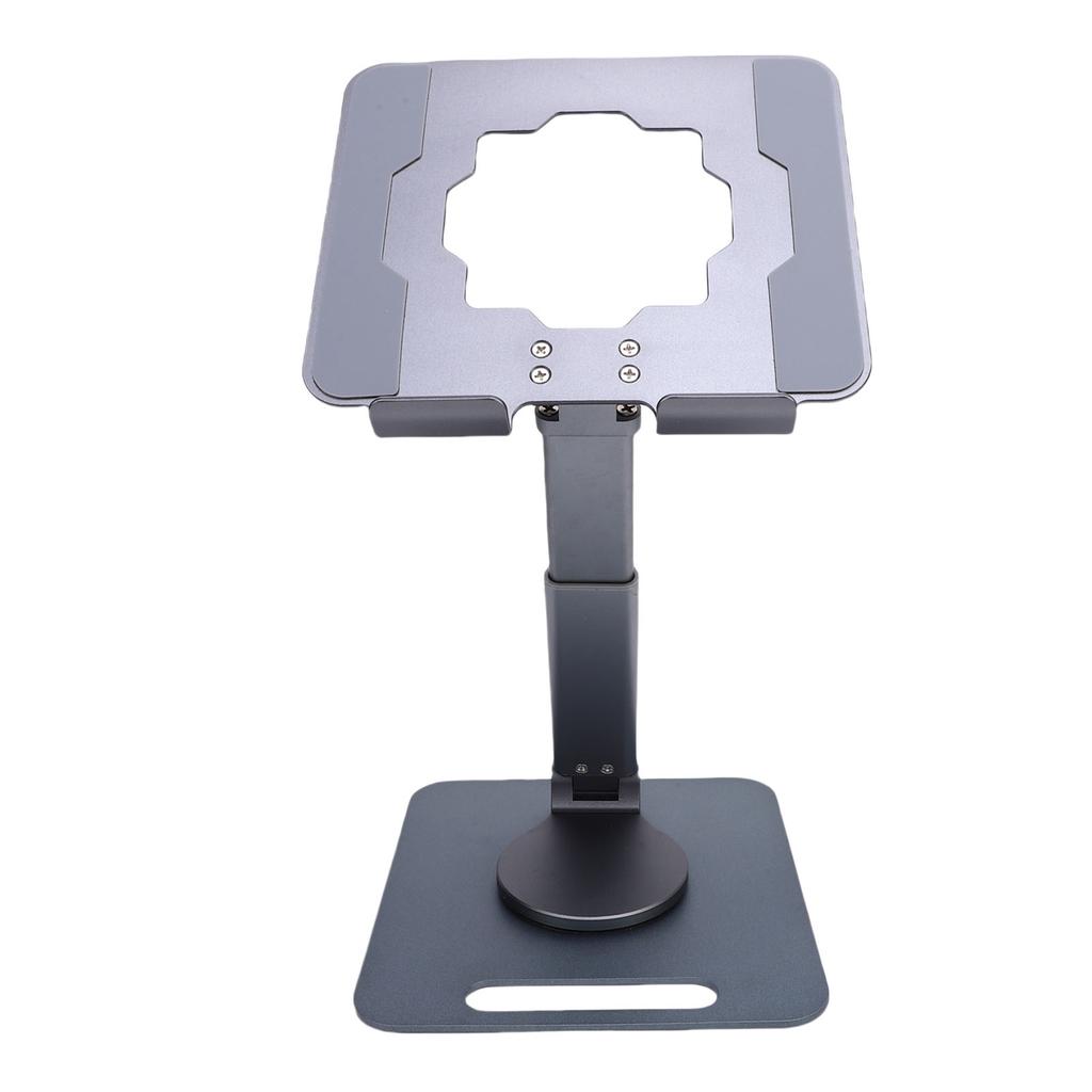 Подставка для планшета из алюминиевого сплава, вращающаяся, складная, регулируемая, настольный держатель для телефона/планшета, полая конструкция для отвода тепла для
