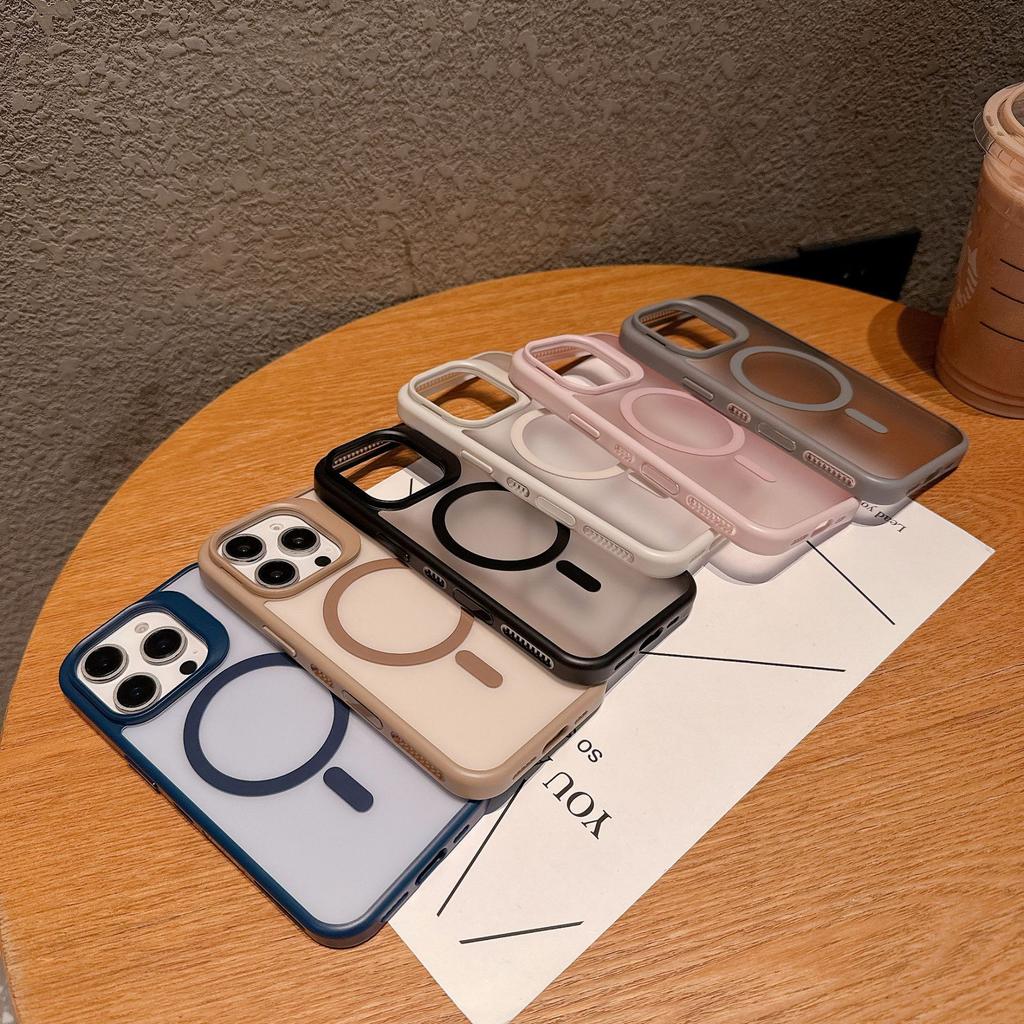 Для Apple 16promax Чехол для телефона Кнопка AI Touch для IPhone 15 Невидимая подставка Магнитная адсорбция Дышащая теплоотдача