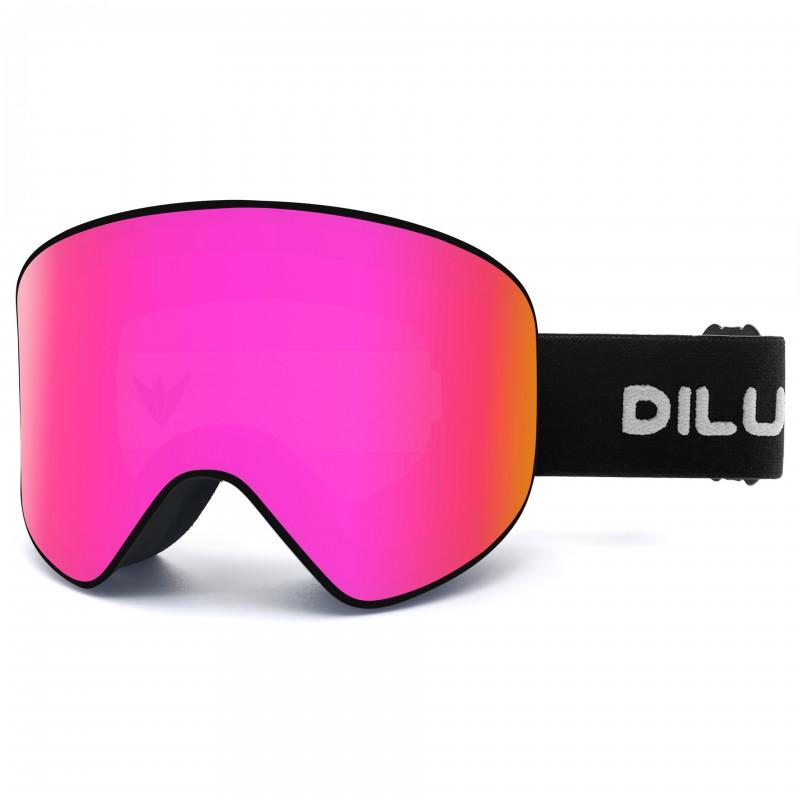 Magnetic Ski Goggles With Prescription Lens Compatibility Double-Layer Anti-Fog UV Protection Men Women