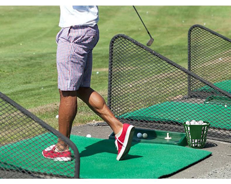 Сетчатый сачок для мячей PGM Golf и корзина - Вместимость 50 мячей для использования на тренировочном поле