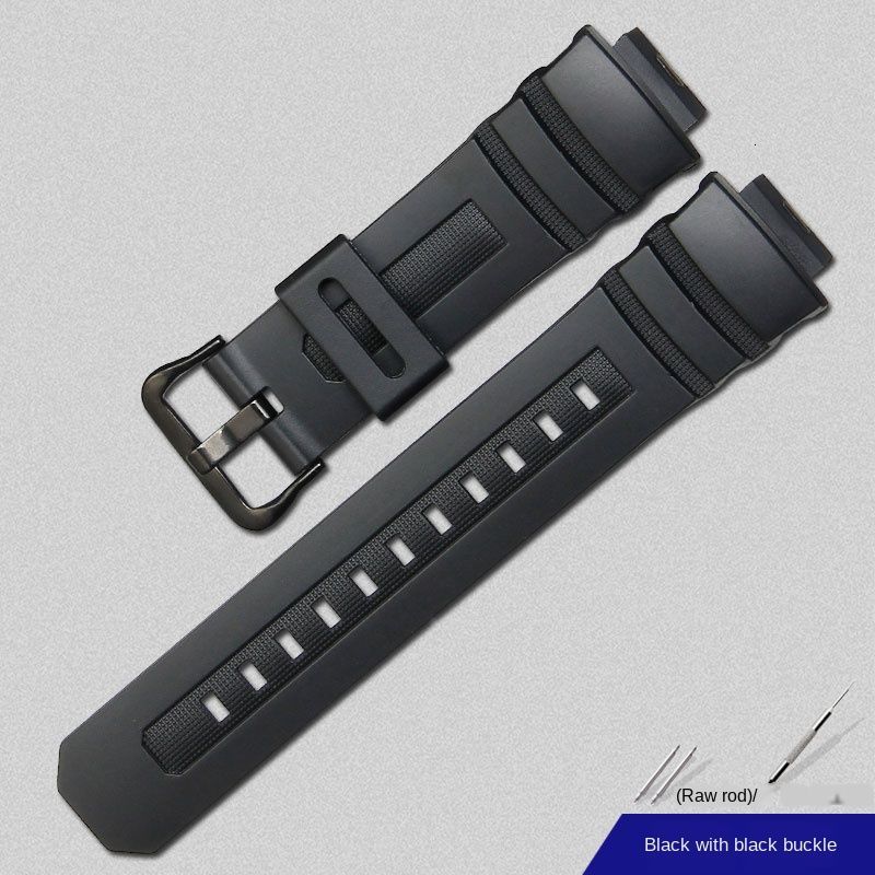 Replacement Bracelet Watch Band For Casio G-Shock AW-591 590/5230/282B AWG-M100/101 G-7700/7710 Rubber Wristband Strap