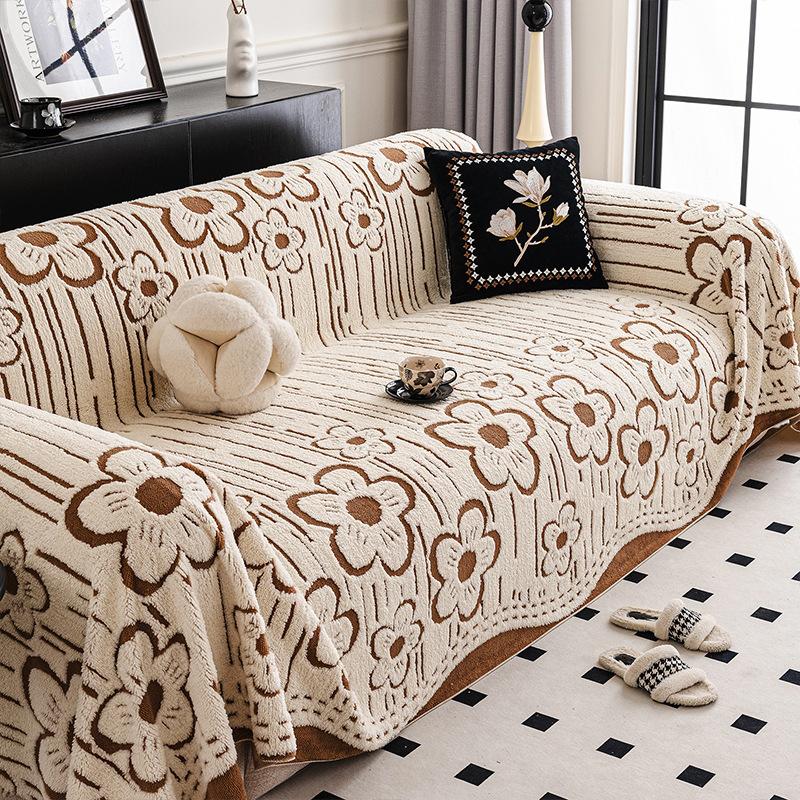 Machine Washable Sofa Cover In Spandex Blend, Snug Couch Cover And Reversible Sofa Slipcover For Family Use