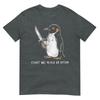 Flight Was Never An Option Funny Penguin With Knife TShirt