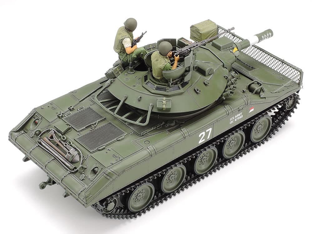 Tamiya Военная миниатюра Американский воздушно-десантный танк M551 Sheridan Пластиковая модель 35365 1/35 № 365 (война во Вьетнаме)