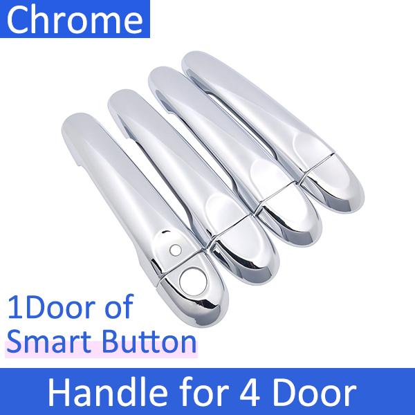 Fit for Nissan Note E12 Versa Note 2013 2014 2015 2016 2017 2018 Chrome Door Handle Cover Car Styling Accessories Stickers