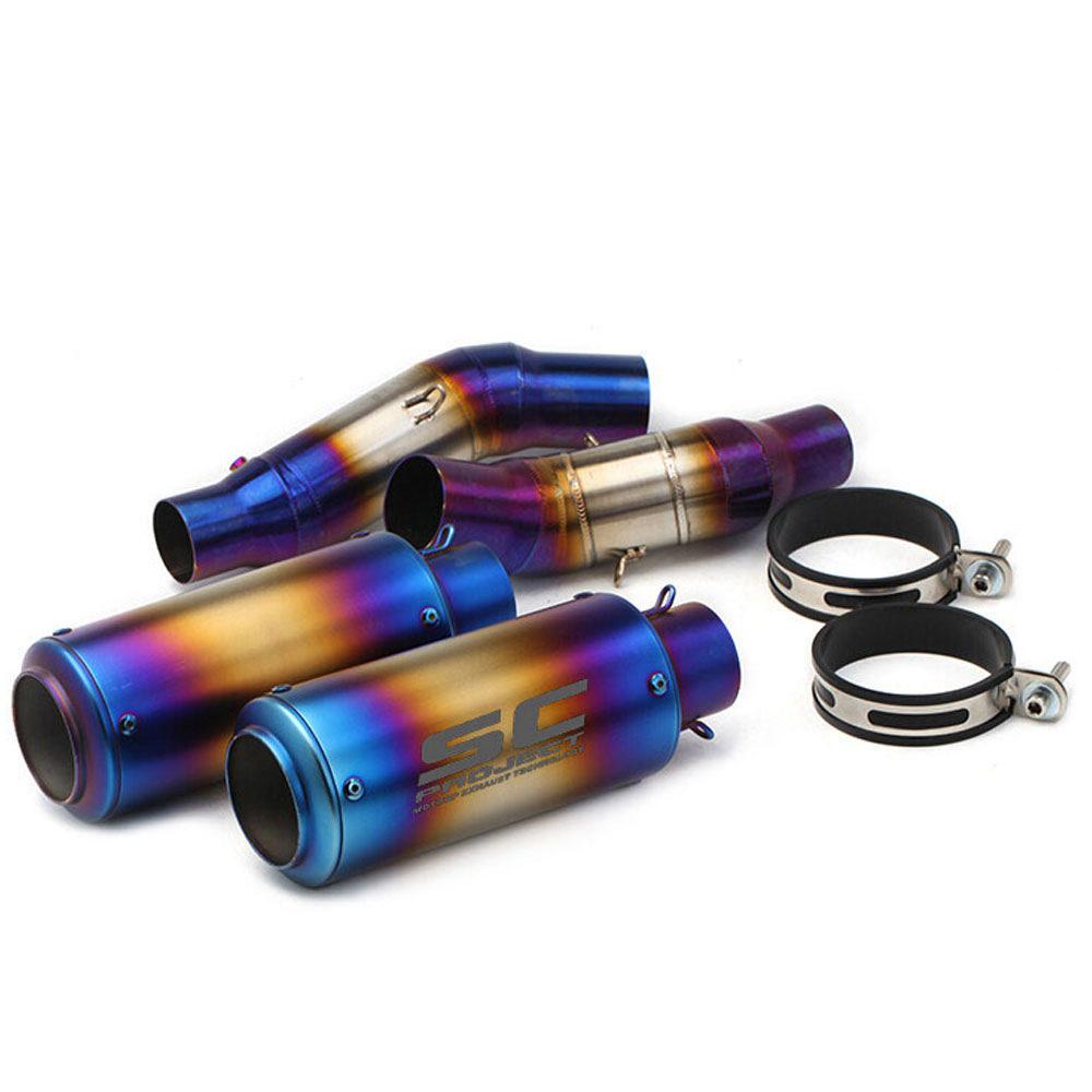 Kawasaki Z1000/Z1000SX/R/NINJA1000 Dual-Exhaust Mid-Pipe