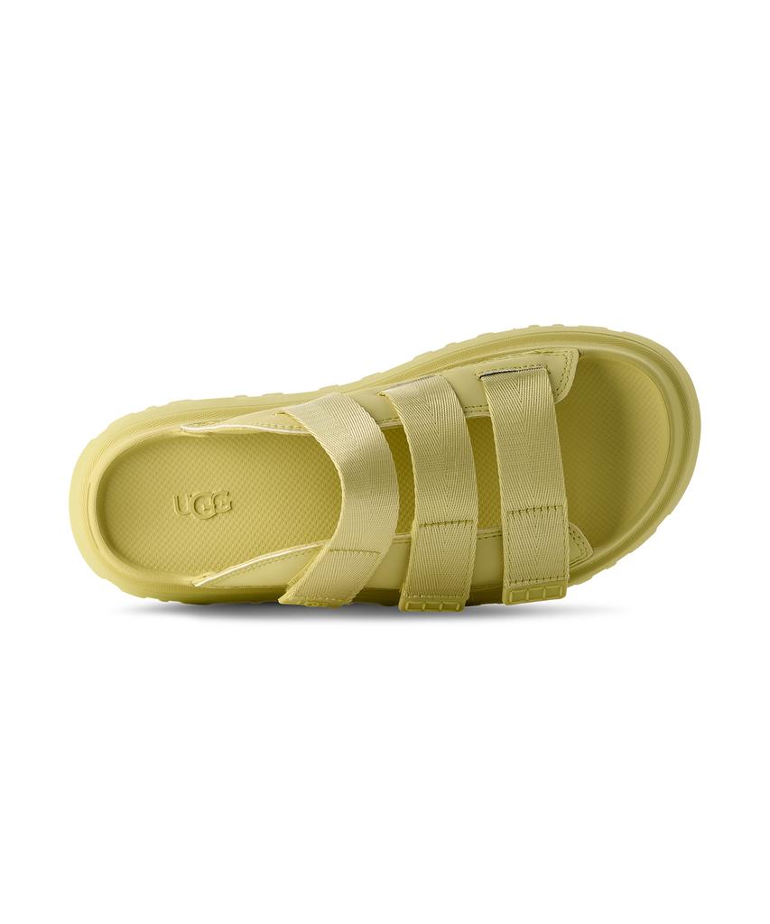Ugg [Женские] Золотое Сияние Платформа Ремешок Шлепанцы (Шлепанцы 'Золотое Сияние') - Золотое яблоко / 1167430-Gldn