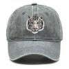 Tiger Head Print Adjustable Caps HD Animal Heads Man's Cap Casual Vintage-Inspired Snapback Baseball Hat One Size Fits All