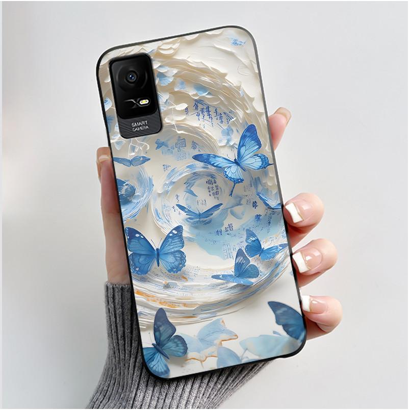 Милый Чехол Для TCL ION X / TCL ION V / TCL 40Z Capa Защитная Крышка TCL ION Z Fundas Печатный Корпус Мягкий Силикон Мультяшный Чехол