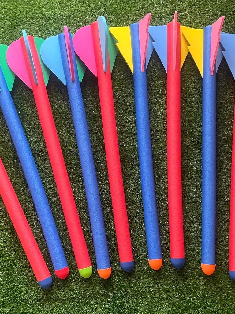 Accurate Soft Javelin Athletics Set – Fun Relay Rocket & Throwing Equipment