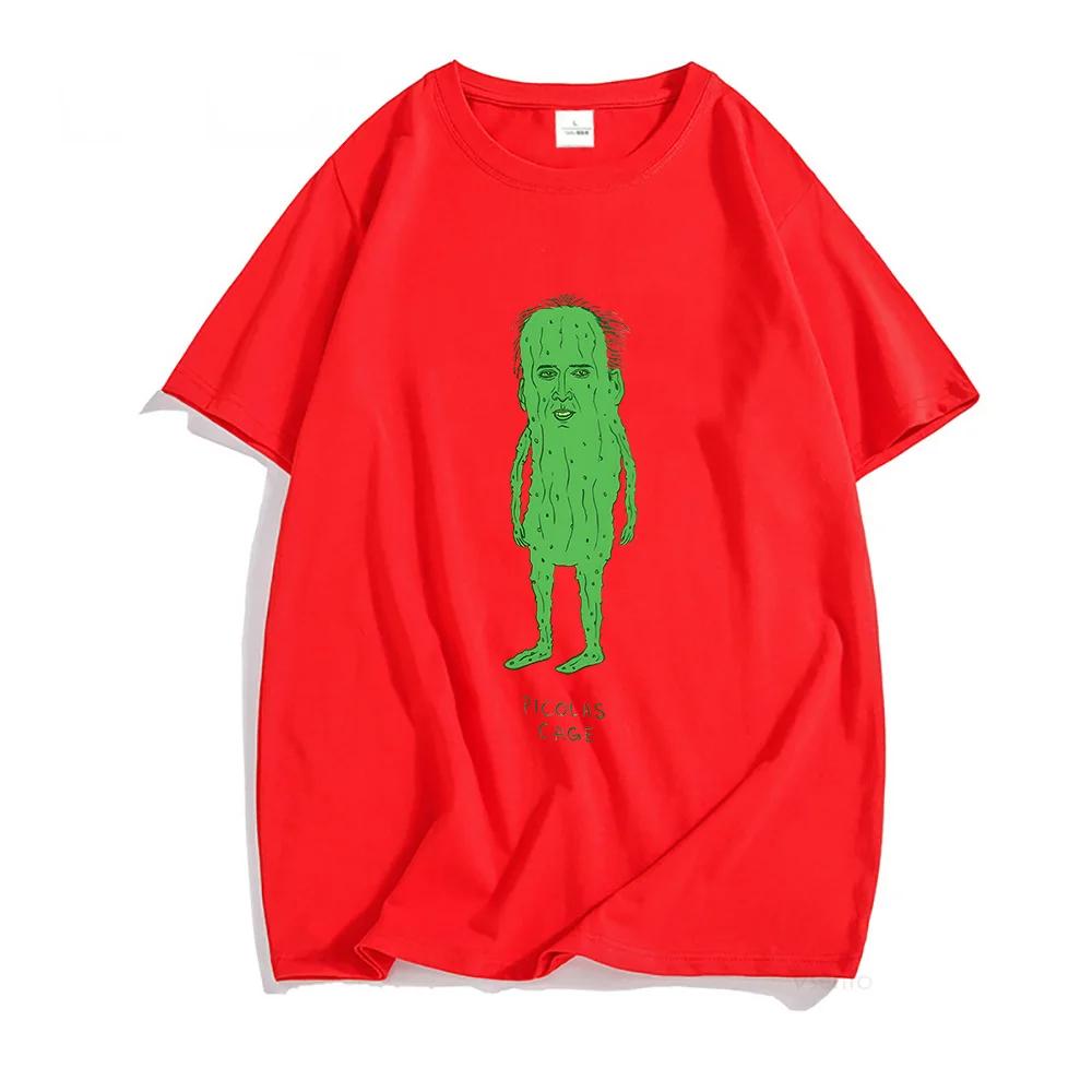 Николас Кейдж Мем Смешные футболки МУЖСКИЕ Красивые Оригинальные футболки 100% хлопок Футболки на четыре сезона Манга/Комикс Стикер Харадзюку