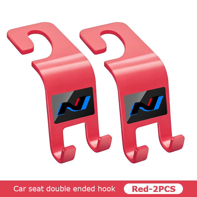 Car Seat Back Hook Mobile Phone Bracket Handbag Hanger Interior Accessories For Hyundai Genesis Azera GDI i10 i20 i30 i40 ix20 lh3