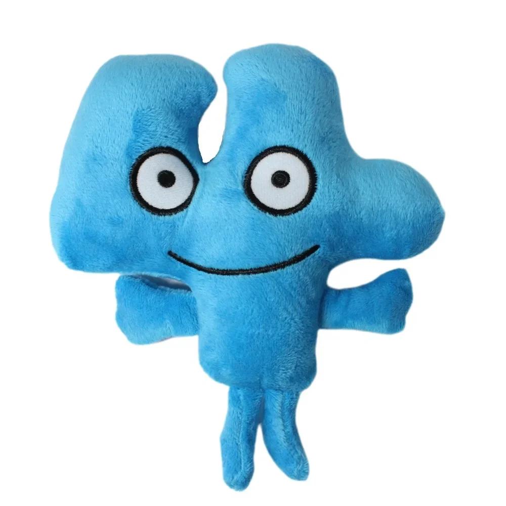 Battle for Dream Island Plush Toys BFDI Firey Flower Waterdrop Bubble Cake Lollipop Plushie Pillow Stuffed Plants Doll Kids Gift