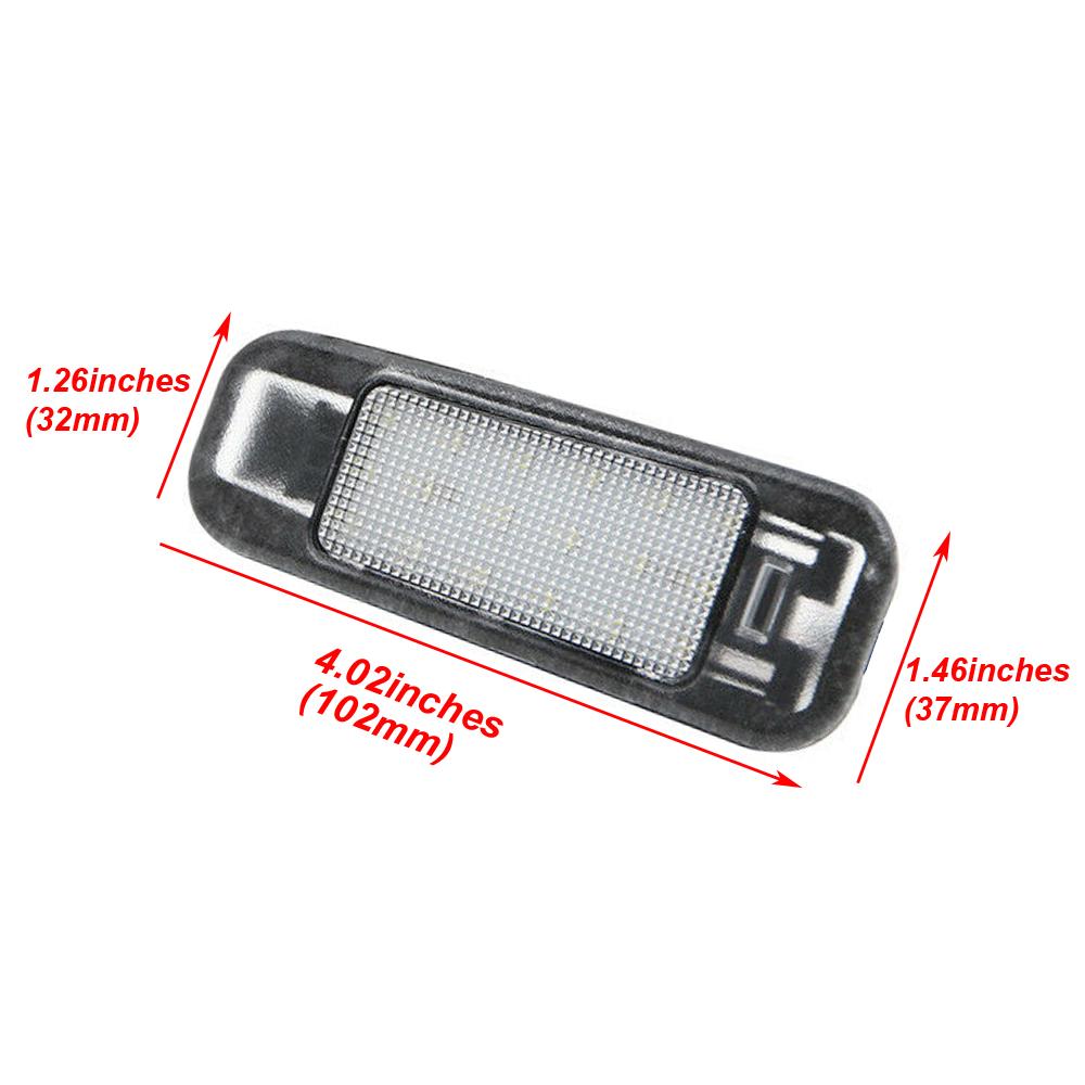 2 шт. светодиодная лампа подсветки номерного знака для Kia Rio 2005 2006 2007 2008 2009 2010 2011 Kia Rio5 2006-2011 хэтчбек 925011G000