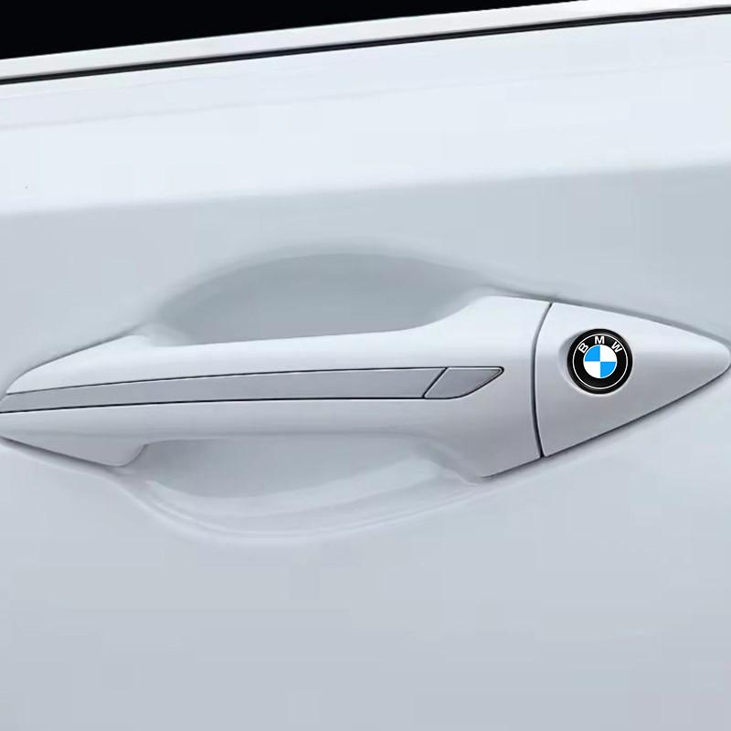 SCKS3 For BMW M Performance E46 E49 F30 F80 E36 E46 E93 E92 F34 F31 Z4 X7 F30 New 4PCS Car Door Key Hole Lock Anti-Dustproof Stickers