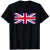Патриотическая футболка с британским флагом Union Jack
