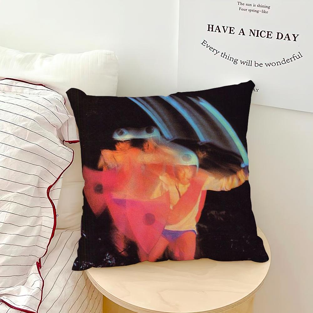 B-Black S-Sabbath Band cushion cover Soft Cushion Cases for Farmhouse Sofa Decor Home Decorations and Protector
