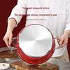 Sisigang Oriental Red Charm Stainless Steel Cookware