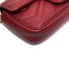 [Pre-Owned] GG Marmont Vintage Metal Logo Quilted Leather Mini Shoulder Bag - Excellent #1J88SHS