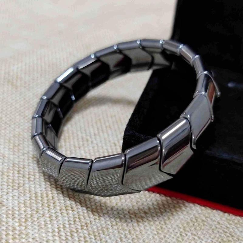 Arrow Hematite Bracelets Men Magnetic Therapy Bracelets For Women Stretch Health Care Bracelet Couple Jewelry