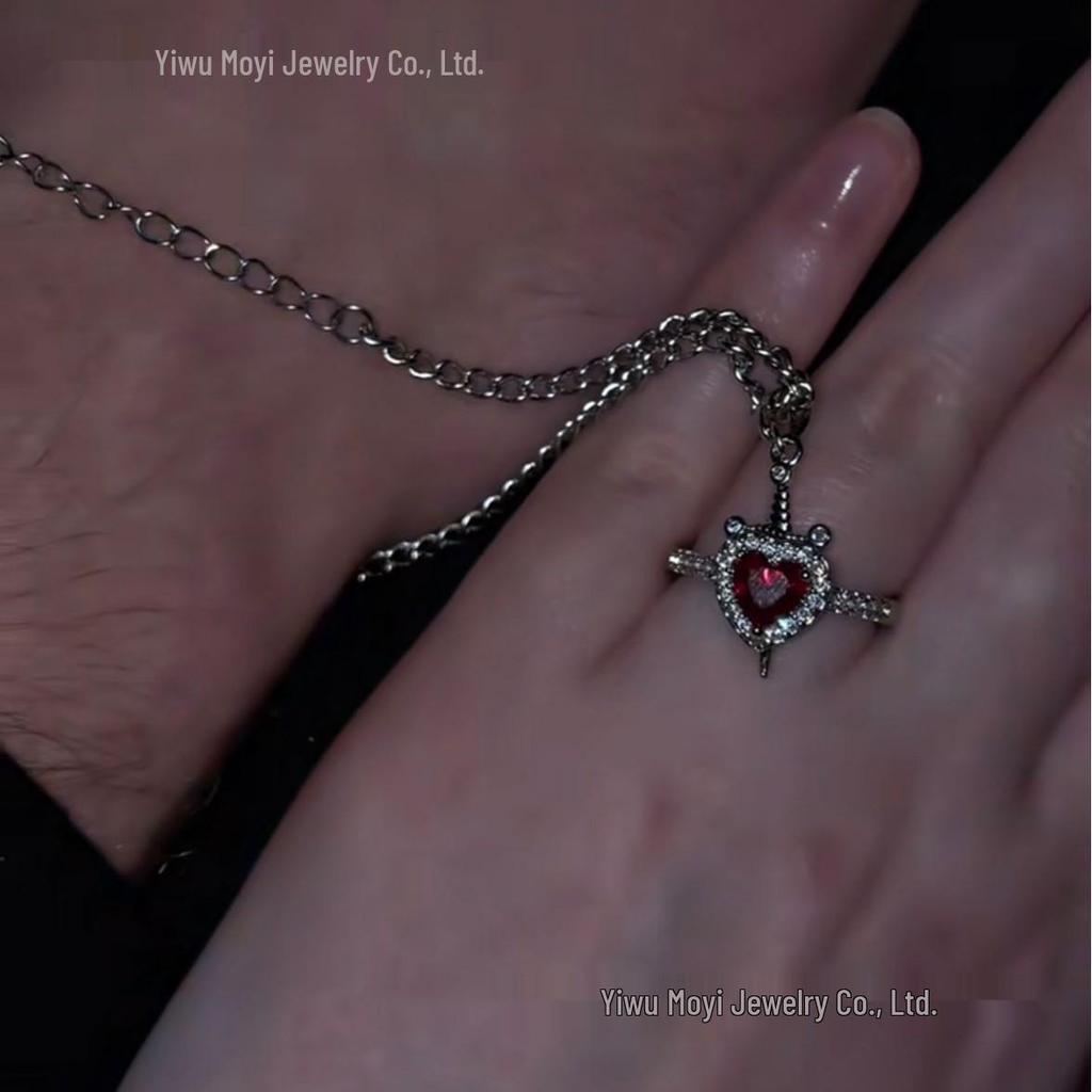 Набор браслетов и колец для пары «Стрела Амура» - Нержавеющая сталь, Невыцветающие украшения