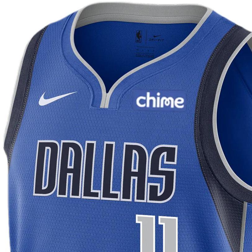 Nike Мужская дышащая баскетбольная майка Dallas Mavericks с принтом букв и цифр Синяя DN2133-480