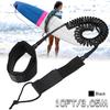 7mm Surfing Foot Cord String 10ft SUP Ankle Leash Surfboard Coiled Stand UP Paddle Board TPU Paddle Board Rope Surfing Accessory Black/green/yellow